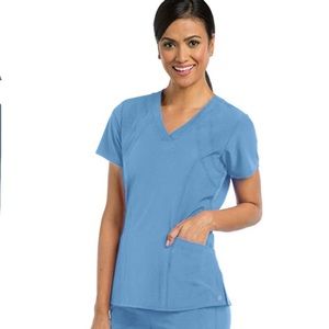 Barco One Large Scrub Top (ceil blue)